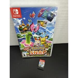 New Pokémon Snap Nintendo Switch – CIB – Game + Case – Tested & Working
